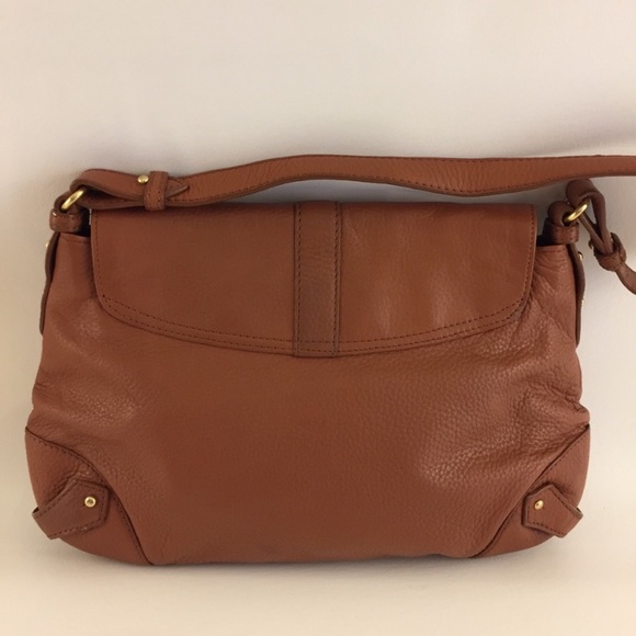 Talbots Tan Leather Handbag - Picture 3 of 9